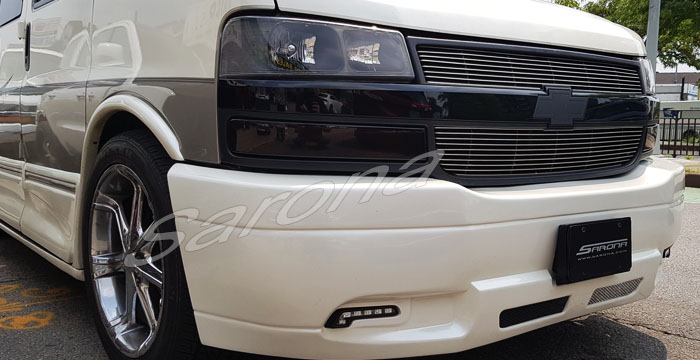 Custom Chevy Express Van  All Styles Grill (2003 - 2024) - $790.00 (Part #CH-035-GR)